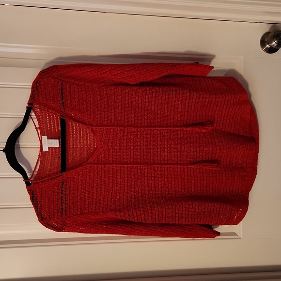 Knit beach coverup top - Picture 5 of 7